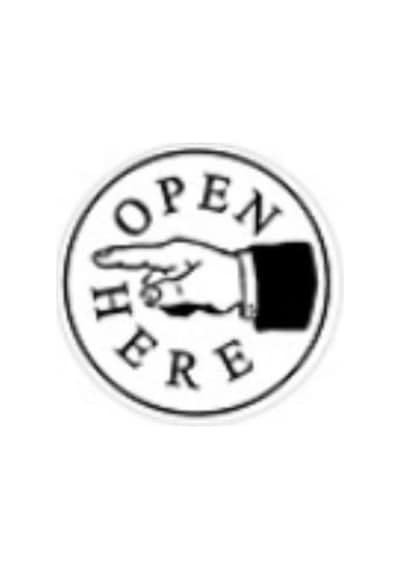 Mektup Damga Mühürü Open Here + 30 Mühür Mumu + Eritme Kaşığı