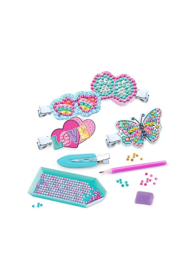 28851 Sun-cnl-hobi Set Style 4ever Dıamond Art Saç Tokası Yapımı Çok Renkli