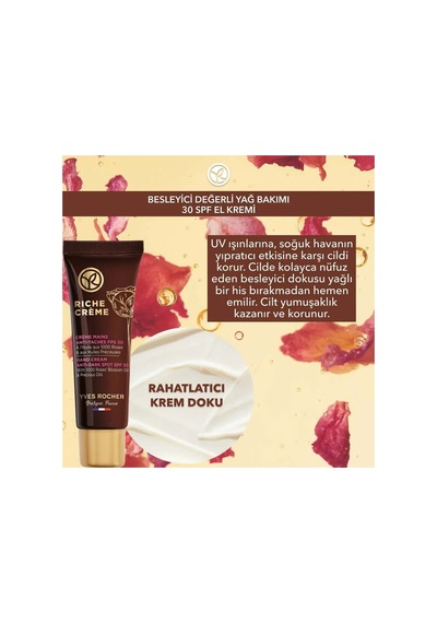 Spf 30 Lekakarşıtı Besleyici Yaşlanma Karşıtı El Kremi 50 Ml - 30 Değerli Yağ Ve Meyankökü Kompleks