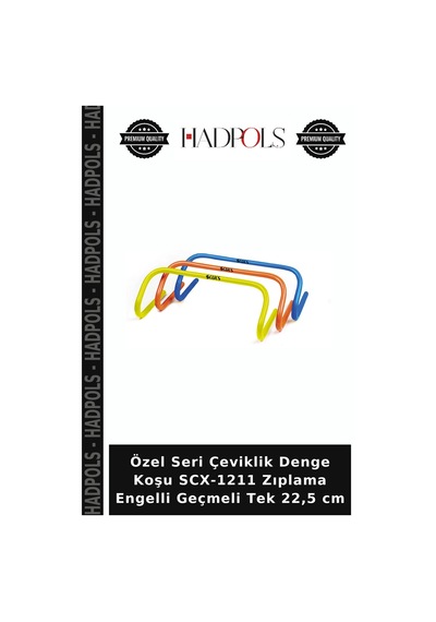 Özel Seri Çeviklik Denge Koşu Scx-1211 Zıplama Engelli Geçmeli Tek 22,5 Cm Çok Renkli