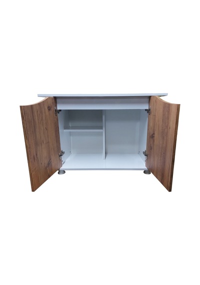 Kanki Pet Mdf Kp1004010ac Flex Atlantik Çam Kapaklı Akvaryum Sehpası 100 x 40 x 69 CM