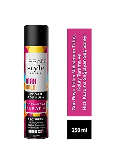 Style Guide Max Hold Sabitleyici Maksimum Tutuşlu Saç Spreyi 250 Ml- Vegan