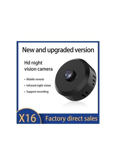 Cbtx X16 Pilsiz Mini Kamera App Kablosuz Wifi Kamera Desteği Kızılötesi Gece Görüş Modu