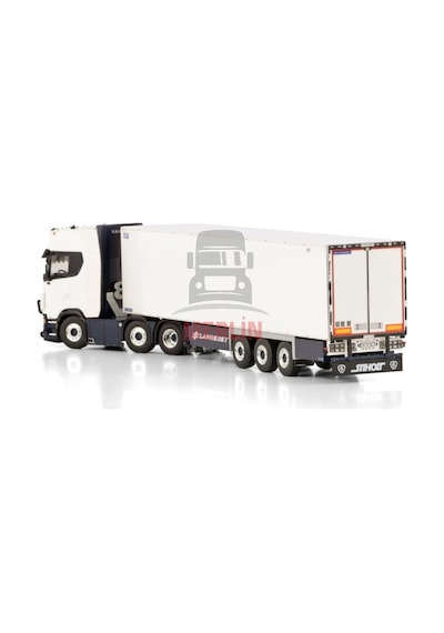 1/50 F.l.t Scanıa S Hıghlıne Cs20h 6x2 Twın Steer Reefer Traıler - 3 Axle