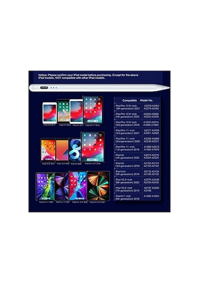 Vothoon For İos Android Windows Uyumlu Tablet İpad Yazı Kalemi Yedek Uç Aklby-bsva58