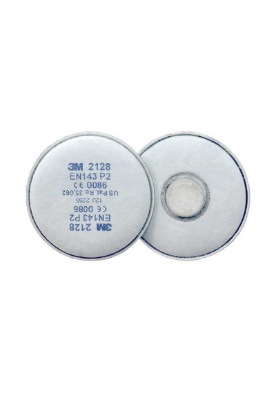 3M 2128 P2 Ozon, Organik, Asit Gazı Filtresi (1 Çift)