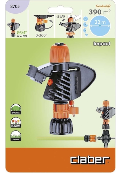 Claber 8705 Pulsar Sistem 3/4" Sprink