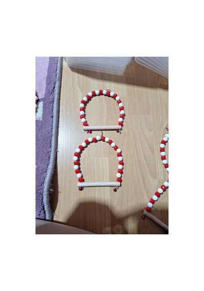 2 Adet Muhabbet Kuşu Salıncağı