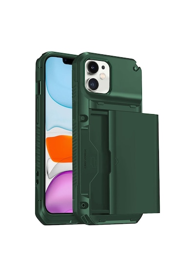 Buff Apple Uyumlu iPhone 11 Slide Armor Kılıf