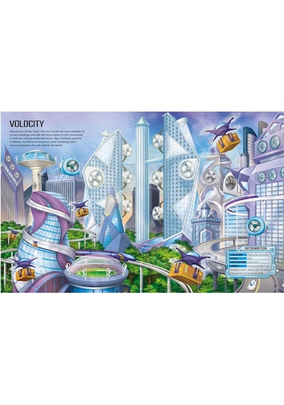 Usborne Build Your Own Futuristic Cities Usborne Publishing