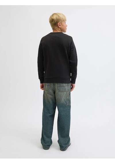 Jack & Jones Jack&jones Jjgeplas Erkek Çocuk Sweatshirt 12279606 Siyah
