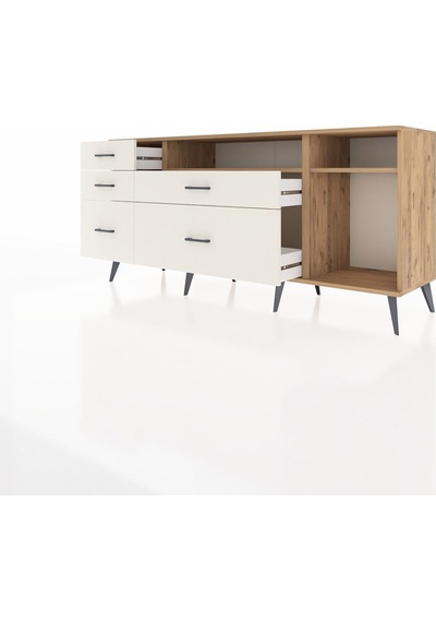 Hyperion Konsol 2 Raflı 5 Çekmeceli 176x44x83 Çam-çam/aytaşı Çam/aytaşı Hyperion Konsol 2 Raflı 5 Çekmeceli 176x44x83 Çam-çam/aytaşı Çam/aytaşı