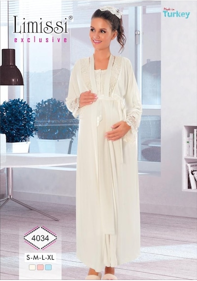 Limissi 6005 Hamile Lohusa Gecelik Sabahlık Tk