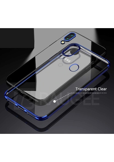 Samsung Galaxy Uyumlu M20 Köseleri Renkli Seffaf Kamera Korumali Kilif 434332417