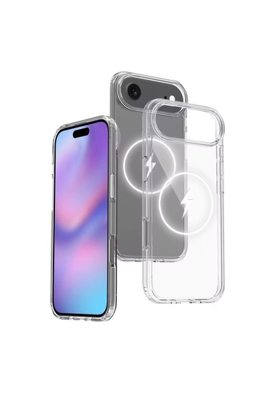 İphone 17 Air Uyumlu Şeffaf Magsafe Kılıf Mtl Safe