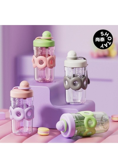 Shotay Bubbl Su Matarası Tritan Yeşil 650ml