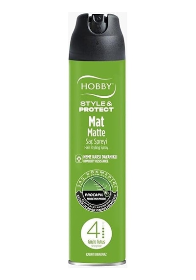 S Ve P Mat Görünüm Saç Spreyi 250ml