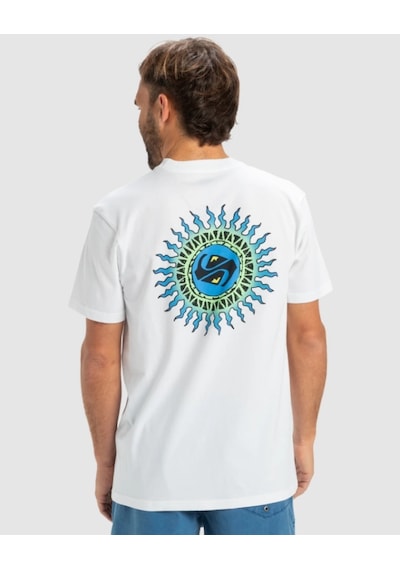Quiksilver Eqyzt08046 Ev Beach Blast Beyaz Erkek T Shirt