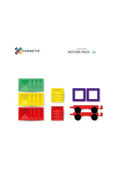 Connetix Rainbow Motion Set - 24 Parça Con-eu-24c