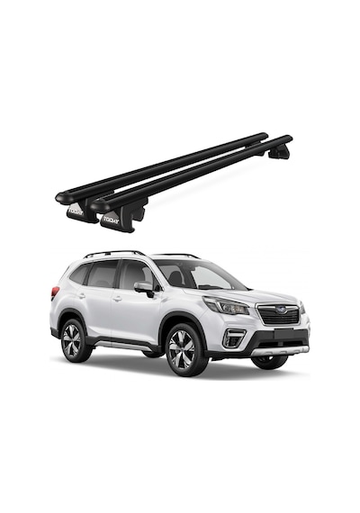 Venüs Subaru Forester 2013-2018 Uyumlu Siyah Ara Atkı Port Bagaj Tavan Barı