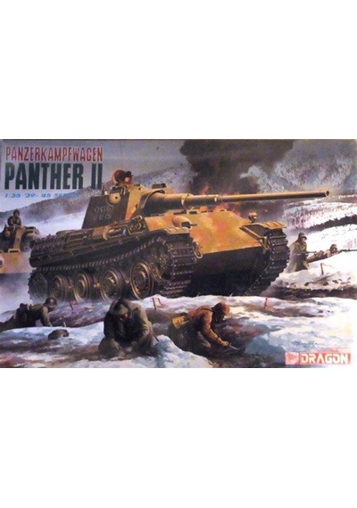 Dragon 6027 1/35 Ölçek, Panzerkampwagen Panther Iı Tankı Plastik Model Kiti-49857