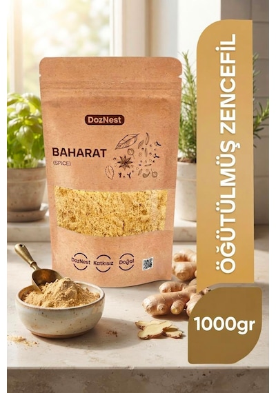 Doznest Öğütülmüş Zencefil 1 Kg