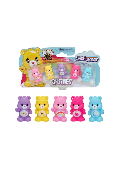 Ooshies Care Bears 5 Li Koleksiyonluk Kalem Üstü Figür Seti