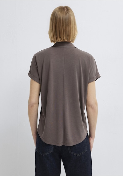 Mavi - Soft-premium Kahverengi Tencel Modal Karışımlı Gömlek 168081-87537