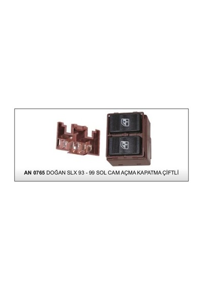 Anahtar Cam Açma Doğan Slx 93-99 Sol Çiftli 1 Ad
