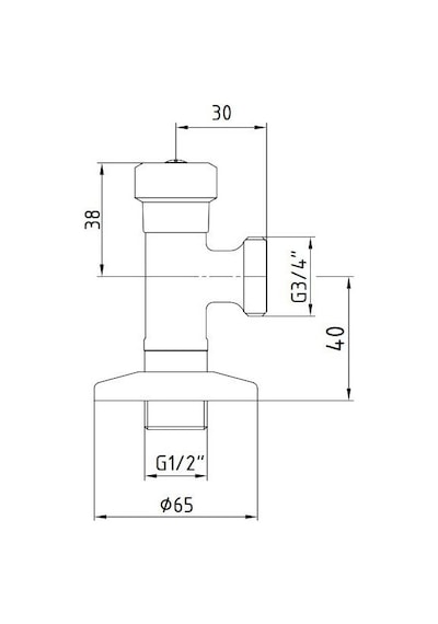 Eca Çamaşır Musluğu Poşet Ambalajlı 2 Adet - 102109450 E.c.a. Krom