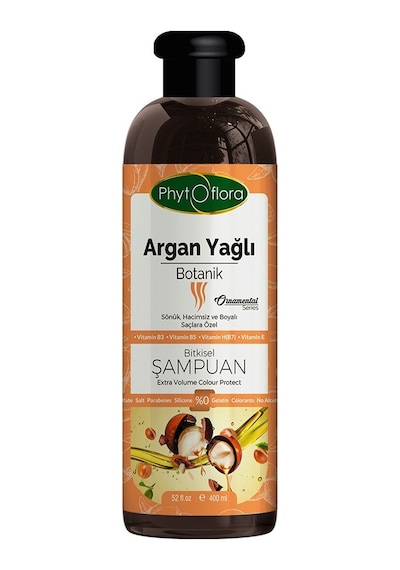 Phytoflora Tuzsuz Argan Yağlı Botanik Şampuan 400 ML