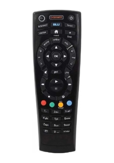 Akıllı Kumanda D-smart Blu Home Medya İnteraktif Tuşlu