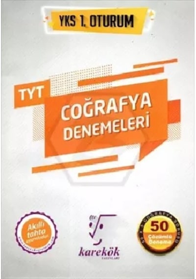 TYT Coğrafya Denemeleri 1.Oturum -  Karekök Eğitim Yayın