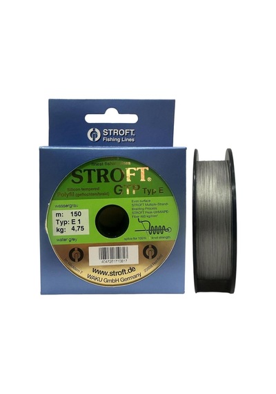 Stroft Gtp Typ E 150mt E1 0.08mm İp Misina Water Grey