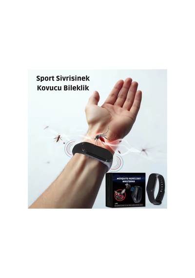 Elektronik Sivrisinek Kovucu Bileklik Unisex Outdoor Kamp Balıkçılık Gece Kullanımı Taşına