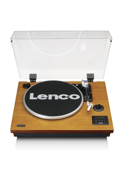Lenco Ls-55 Ahşap Hoparlörlü Bluetoothlu Pikap Usbli Mp3E Kayıt Ö