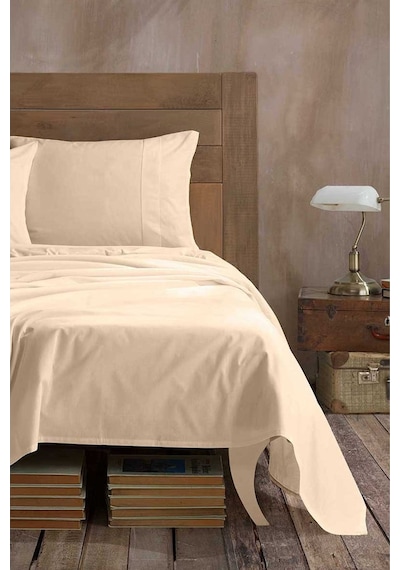 Elart Ranfors %100 Pamuk Çarşaf Seti Tek Kişilik Cappuccino Cappuccino-180 X 240 Elart Ranfors %100 Pamuk Çarşaf Seti Tek Kişilik Cappuccino Cappuccino-180 X 240