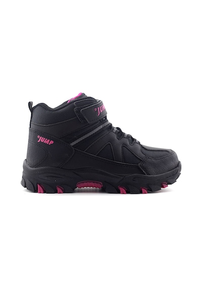 Jump 27790 Çocuk Spor Bot Siyah Fuşya Siyah - Fuşya