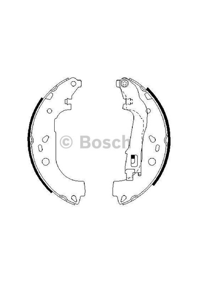 Fiat Doblo Arka Fren Balatasi 2000-2009 77363946 Fpa2019 1.4, 1.3 Jtd, 1.9 Jtd