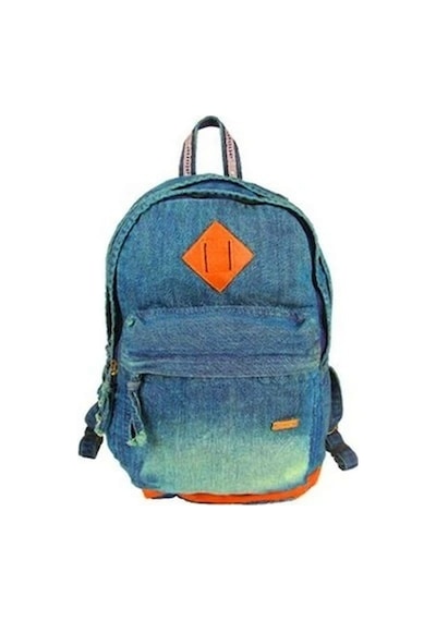 Alone Sırt Çantası Yeşil Kot Denim Unisex 5121