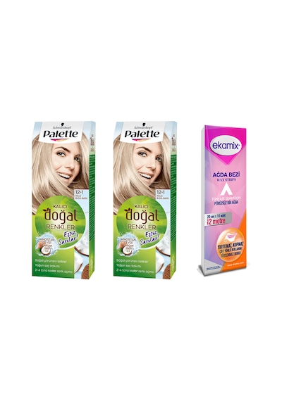 Palette Saç Boyası Doğal Renk 12.1 Küllü Buzul Sarısı 2 Ad