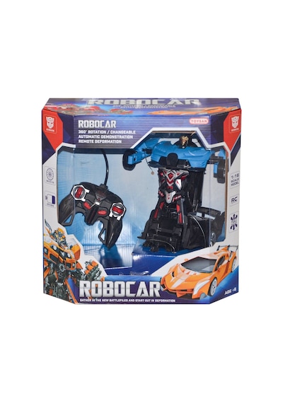 TOY-28 Kumandalı Robocar Dönüşebilen Robot -Toysan
