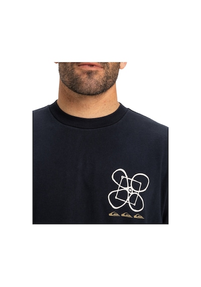 Quiksilver Hw Ouitside Inside Ss Erkek Kısa Kollu Tişört Eqyzt08032 Siyah