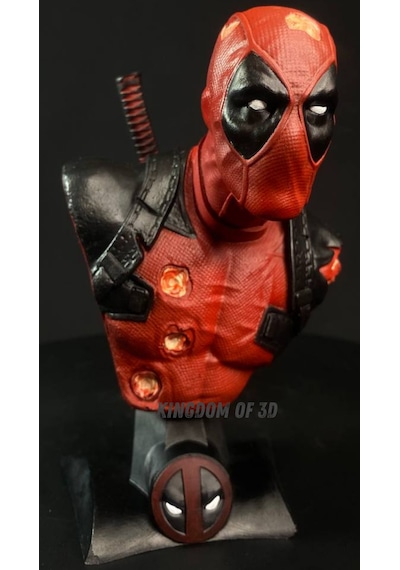 Deadpool Büst, Marvel Figür, X-men Biblo