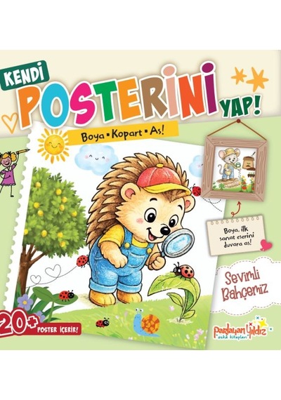 Kendi Posterini Yap Boya Kopart As Sevimli Bahçemiz - Aıaı-898241