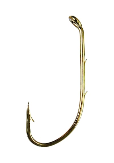 Effe Sazan İğnesi No:4 Bronz Delikli Carbon 100 Adet 92666-4