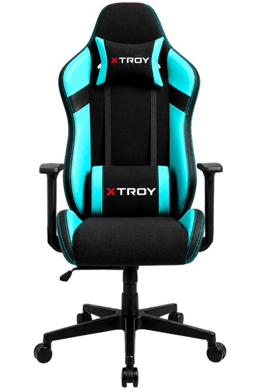 Xtroy Knight Model 140 Yatan, Kumaş Oyuncu Koltuğu Turkuaz