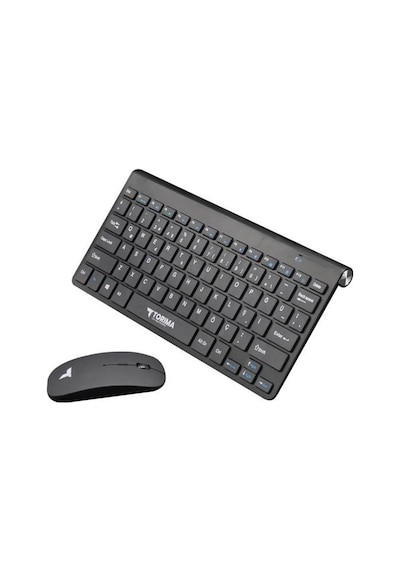 Kablosuz Mini Klavye Mouse Set 2.5g Wireless Kablosuz Klavye Mouse Set Optik