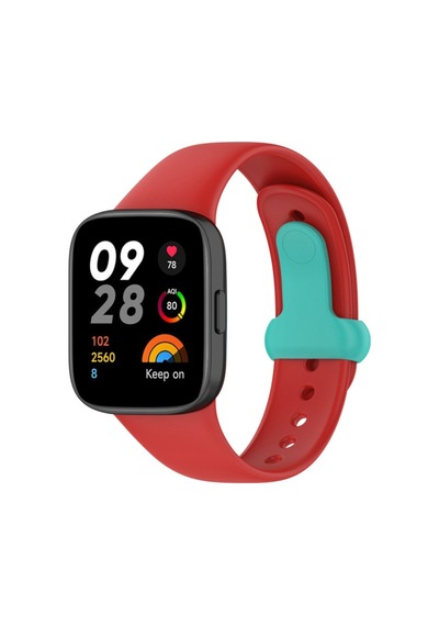 Redmi Watch 3 Origin Silikon Kordon - Kırmızı