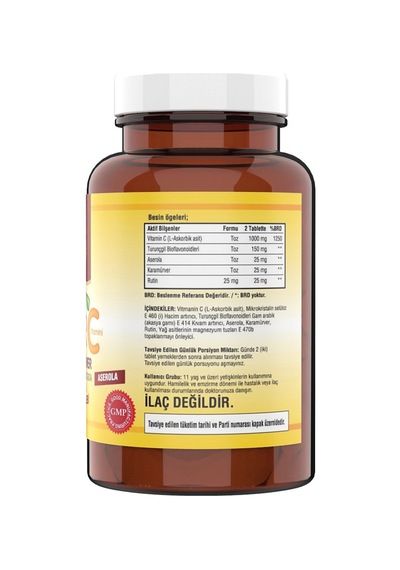 Ncs Ester C Vitamini 120 Tablet + Ncs Kalsiyum Magnezyum Çinko 120 Tablet